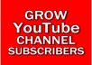 Add 20+ Subscribers on your YouTube channel to increase SEO