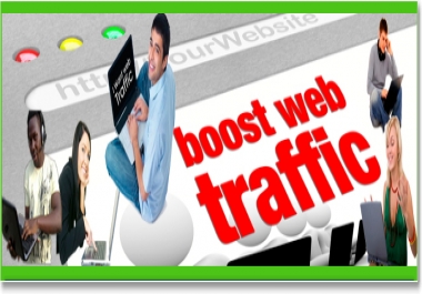  drive UNLIMITED unique traffic daily real visitors for one month  