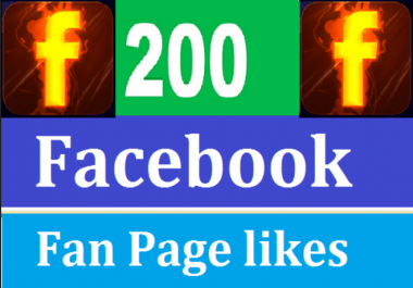 add 200 real Facebook likes 