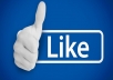 Gives you 350+Instantly started Guaranteed Facebook likes     