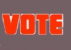give you 50 genuine votes to any website
