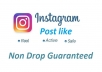 Provide 2500 USA Instagram post likes