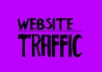 Give WEBSITE TRAFFIC World Wide