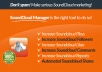 give you soundcloud manager software